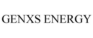 GENXS ENERGY