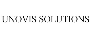 UNOVIS SOLUTIONS