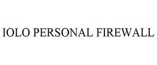 IOLO PERSONAL FIREWALL