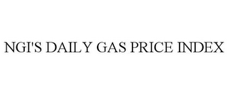 NGI'S DAILY GAS PRICE INDEX