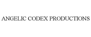 ANGELIC CODEX PRODUCTIONS