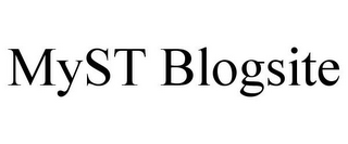 MYST BLOGSITE