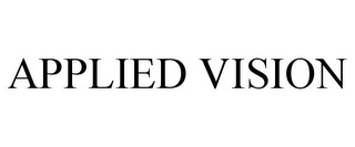 APPLIED VISION