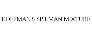 HOFFMAN'S SPILMAN MIXTURE