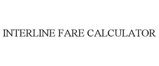 INTERLINE FARE CALCULATOR