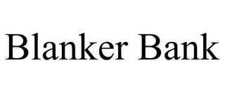 BLANKER BANK