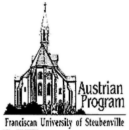 AUSTRIAN PROGRAM FRANCISCAN UNIVERSITY OF STEUBENVILLE