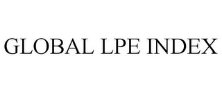 GLOBAL LPE INDEX