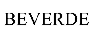 BEVERDE