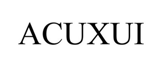 ACUXUI