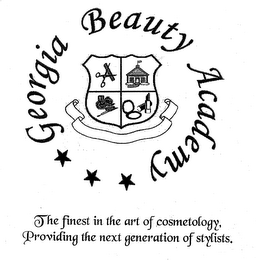 GEORGIA BEAUTY ACADEMY THE FINEST IN THE ART OF COSMETOLOGY, PROVIDING THE NEXT GENERATION OF STYLISTS.