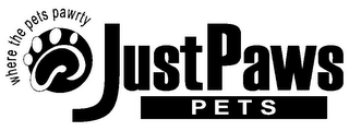 JUSTPAWS PETS WHERE THE PETS PAWRTY