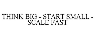 THINK BIG - START SMALL - SCALE FAST