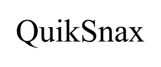 QUIK SNAX