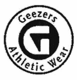 GEEZERS ATHLETIC WEAR G