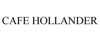 CAFE HOLLANDER