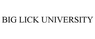 BIG LICK UNIVERSITY