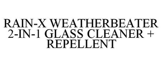 RAIN-X WEATHERBEATER 2-IN-1 GLASS CLEANER + REPELLENT