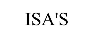 ISA'S