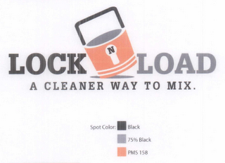 LOCK N LOAD A CLEANER WAY TO MIX