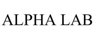 ALPHA LAB