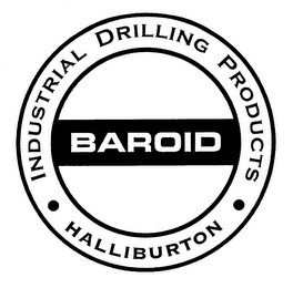 BAROID INDUSTRIAL DRILLING PRODUCTS HALLIBURTON