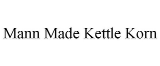 MANN MADE KETTLE KORN