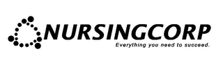 NURSINGCORP EVERYTHING YOU NEED TO SUCCEED.