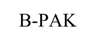 B-PAK