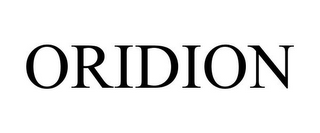 ORIDION