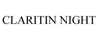 CLARITIN NIGHT