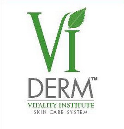 VI DERM VITALITY INSTITUTE SKIN CARE SYSTEM