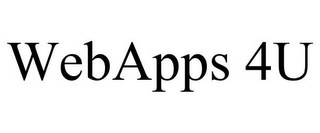 WEB APPS 4U