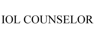 IOL COUNSELOR