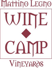 MATTINO LEGNO VINEYARDS WINE CAMP