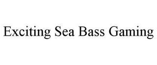 EXCITING SEA BASS GAMING