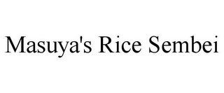 MASUYA'S RICE SEMBEI