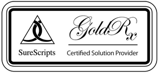 GOLD RX SURE SCRIPTS CERTIFIED SOLUTION PROVIDER