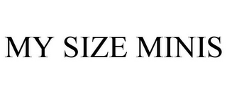 MY SIZE MINIS