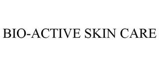 BIO-ACTIVE SKIN CARE