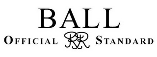 BALL OFFICIAL RR STANDARD