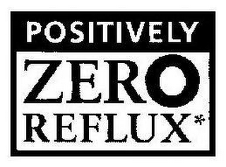 POSITIVELY ZERO REFLUX