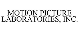 MOTION PICTURE LABORATORIES, INC.