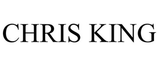 CHRIS KING