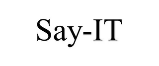 SAY-IT