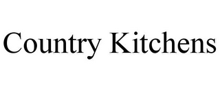 COUNTRY KITCHENS