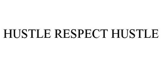 HUSTLE RESPECT HUSTLE