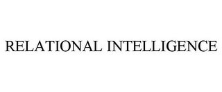 RELATIONAL INTELLIGENCE