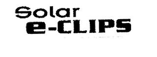 SOLAR E-CLIPS