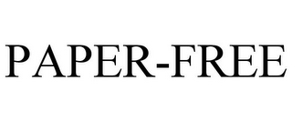 PAPER-FREE
